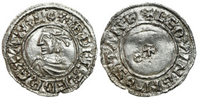 Medieval Coins World
POLSKA / POLAND / POLEN / POLOGNE / POLSKO

England, Aethelred II (978-1016). Small Cross type denarius - WITH A RING 
AW: Po...