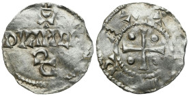 Medieval Coins World
POLSKA / POLAND / POLEN / POLOGNE / POLSKO

Netherlands, Deventer. Otto III (983-1002). Denarius 
AW: Nazwa miasta DAVNER wst...