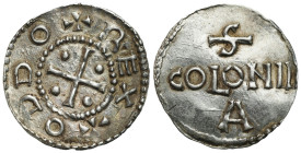 Medieval Coins World
POLSKA / POLAND / POLEN / POLOGNE / POLSKO

Germany, Lower Lorraine - Cologne. Otto III (983-1002). Obol - BEAUTIFUL 
AW: Krz...