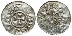 Medieval Coins World
POLSKA / POLAND / POLEN / POLOGNE / POLSKO

Switzerland, Zurich. Burkhard II (954-973). Denarius - RARE
AW: Krzyż, na końcach...