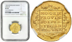 World coins 
POLSKA / POLAND / POLEN / POLOGNE / POLSKO

Netherlands, Utrecht, Ducat (Dukaten) 1788, Utrecht NGC MS60 - Ex. Grain Collection with b...