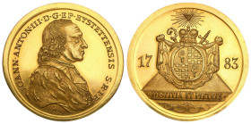 World coins 
POLSKA / POLAND / POLEN / POLOGNE / POLSKO

Germany. Johann Anton III von Zehmen (1781-1790). Commemorative Medal with the date 1783 ...