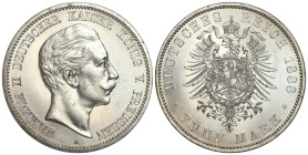 World coins 
POLSKA / POLAND / POLEN / POLOGNE / POLSKO

Germany, Prussia. Wilhelm II (1888-1918). 5 mark 1888 A, Berlin - BEAUTIFUL 

Pięknie za...