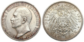 World coins 
POLSKA / POLAND / POLEN / POLOGNE / POLSKO

Germany, Mecklenburg-Strelitz. Adolf Frederick V (1904-1914). 3 mark 1913 A, Berlin - RARE...