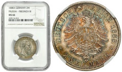 World coins 
POLSKA / POLAND / POLEN / POLOGNE / POLSKO

Germany, Prussia. Frederick III (1888). 2 marks 1888 A, Berlin NGC MS66 (2 MAX)- EXCELLENT...