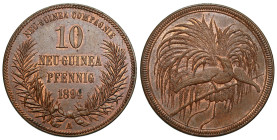World coins 
POLSKA / POLAND / POLEN / POLOGNE / POLSKO

Germany / New Guinea (colony). Wilhelm II. 10 pfennig 1894 A, Berlin - RARE 

Rajski pta...
