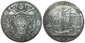 World coins 
POLSKA / POLAND / POLEN / POLOGNE / POLSKO

Italy, Vatican. Clemente X (1670-1676). Piastra 1672 

Wiekowa patyna. Rzadki typ monety...