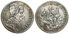 World coins 
POLSKA / POLAND / POLEN / POLOGNE / POLSKO

Italy, Vatican. Innocent XII (1691-1700). 1/2 piastre (1692-1693) - RARE 

Wiekowa patyn...