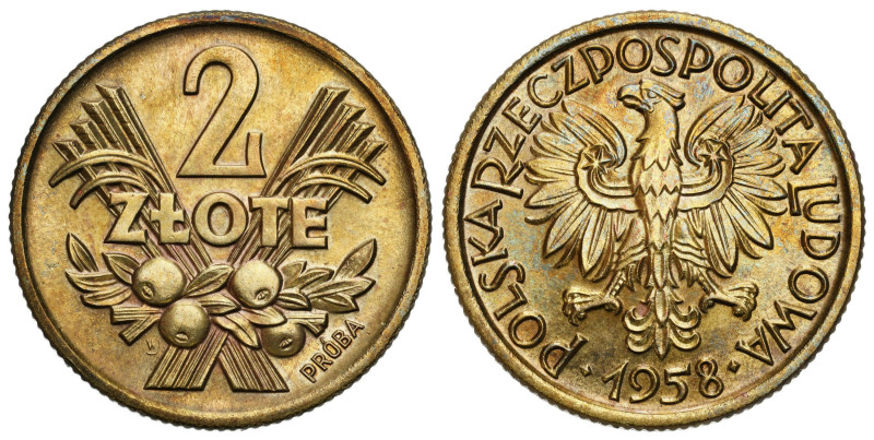 PROBE coins Poland after 1945
POLSKA / POLAND / POLEN / II RP / PROBA / PATTERN...