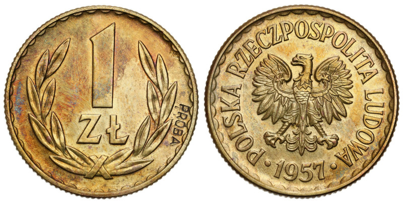 PROBE coins Poland after 1945
POLSKA / POLAND / POLEN / II RP / PROBA / PATTERN...