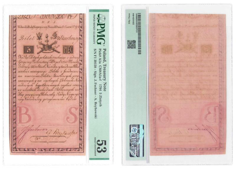 Banknotes
POLSKA / POLAND / POLEN / POLOGNE / POLSKO

Kosciuszko Insurrection...