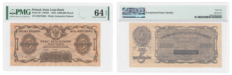 Banknotes
POLSKA / POLAND / POLEN / POLOGNE / POLSKO

5.000.000 marek polskic...