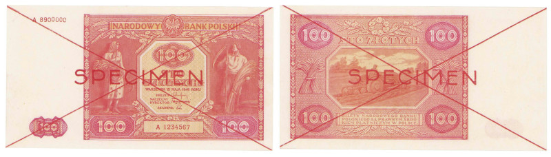 Banknotes
POLSKA / POLAND / POLEN / POLOGNE / POLSKO

SPECIMEN / WZOR / SPECI...