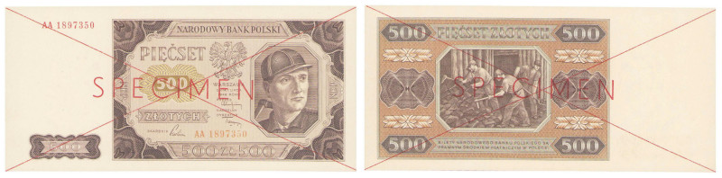 Banknotes
POLSKA / POLAND / POLEN / POLOGNE / POLSKO

SPECIMEN / WZOR / SPECI...