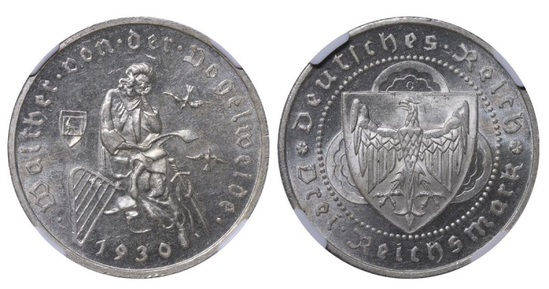 Germany (1871-1948), Weimar Republic (1918-1933), 3 reichsmark, 1930 year, Silve...