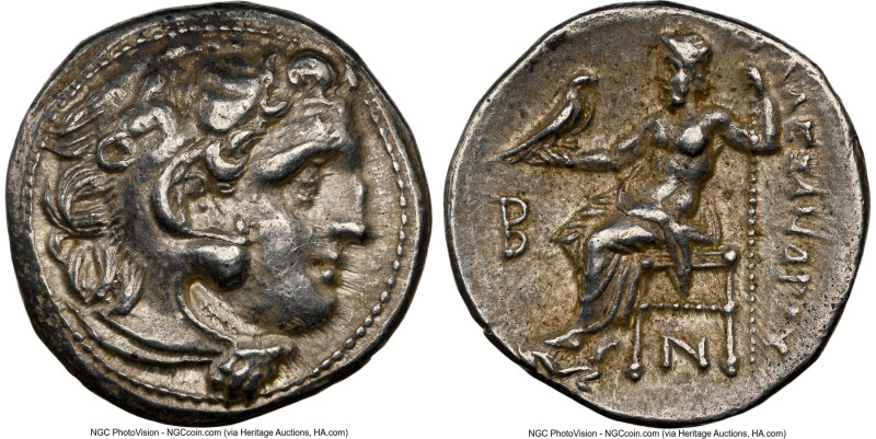 MACEDONIAN KINGDOM. Alexander III the Great (336-323 BC). AR drachm (17mm, 12h)....