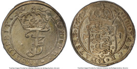 Frederik III Krone (4 Mark) 1669 AU Details (Cleaned) PCGS, Without mm, KM306, Dav-3584, Aagaard-91, S-27. HID09801242017 © 2024 Heritage Auctions | A...