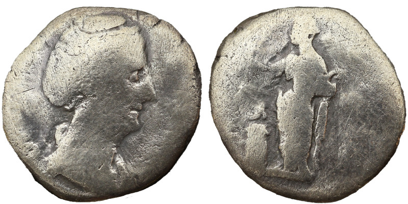 Faustina the Elder AR Denarius, 138-40 AD.
2.3 g, 17 mm