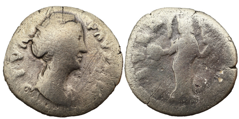 Faustina the Elder AR Denarius, 138-40 AD.
2.31 g, 17 mm