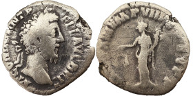 Commodus AR Denarius, 177-192 AD.
2.75 g, 18 mm