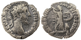 Commodus AR Denarius, 177-192 AD.
2.31 g, 17 mm
