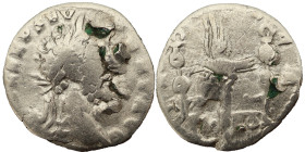 Septimius Severus AR Denarius 193-211 AD. 
2.79 g, 17 mm