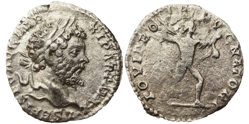 Septimius Severus AR Denarius, 197-200 A.D. Obv: L SEPT SEV AVG IMP XI PART MAX:...