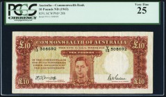 Australia Commonwealth of Australia 10 Pounds ND (1943) Pick 28b PCGS Very Fine 25. 

HID09801242017