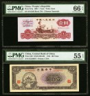 China People's Republic; Central Bank Of China 1; 100 Yuan 1960; 1944 Pick 874a; 260 PMG Gem Uncirculated 66 EPQ; About Uncirculated 55 EPQ. 

HID0980...