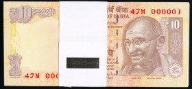 India Reserve Bank of India 10 Rupees 2014 Pick 102 First Pack of 100 Crisp Uncirculated. 

HID09801242017