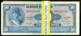 Thirty-Three 50 Peso Notes Issued in Mexico in the 1960s and 1970s.Very Fine or Better. 

HID09801242017