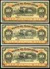 Mexico Banco de Tamaulipas 10 Pesos ND (1902-14) Pick S430c, Three Examples Extremely Fine or Better. 

HID09801242017