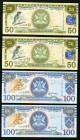 Trinidad And Tobago Central Bank of Trinidad and Tobago $50; $100 2006 Pick 50 (2); 51 (2) Crisp Uncirculated. 

HID09801242017