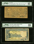 Vietnam National Bank of Viet Nam 20; 500 Dong ND (1948); ND (1962) Pick 25a; 6Aa PMG Choice Extremely Fine 45; Very Fine 20. Pick 6Aa; Foreign substa...