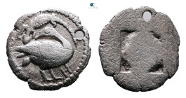 Macedon. Eion circa 460-400 BC. Trihemiobol AR