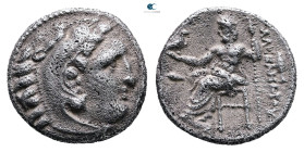 Kings of Macedon. Kolophon. Philip III Arrhidaeus 323-317 BC. In the name and types of Alexander III. Drachm AR