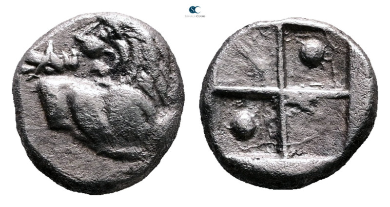 The Thracian Chersonese. Chersonesos circa 386-338 BC. 
Hemidrachm AR

12 mm,...