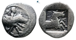 Thessaly. Larissa circa 460-450 BC. Hemidrachm AR