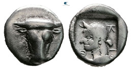 Phokis. Federal Coinage circa 478-460 BC. Triobol AR