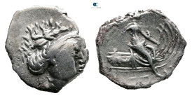 Euboea. Histiaia circa 300-100 BC. Tetrobol AR