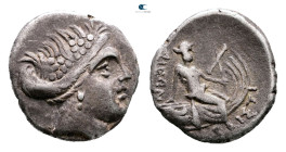 Euboea. Histiaia circa 300-100 BC. Tetrobol AR