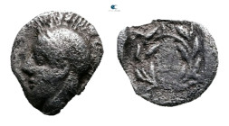 Aiolis. Elaia circa 450-400 BC. Hemiobol AR