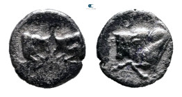 Caria. Uncertain mint circa 500-400 BC. Hemiobol AR