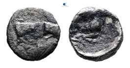 Caria. Uncertain mint circa 500-400 BC. Hemiobol AR