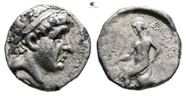 Seleukid Kingdom. Aï Khanoum mint. Antiochos I Soter 281-261 BC. Drachm AR