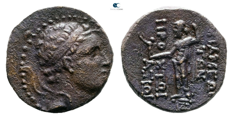 Seleukid Kingdom. Apameia on the Axios. Antiochos IV Epiphanes 175-164 BC. 
Bro...