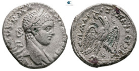 Seleucis and Pieria. Antioch. Elagabal AD 218-222. Billon-Tetradrachm