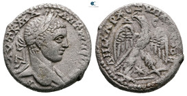 Seleucis and Pieria. Antioch. Elagabal AD 218-222. Billon-Tetradrachm