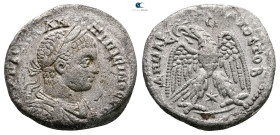 Seleucis and Pieria. Antioch. Elagabal AD 218-222. Billon-Tetradrachm