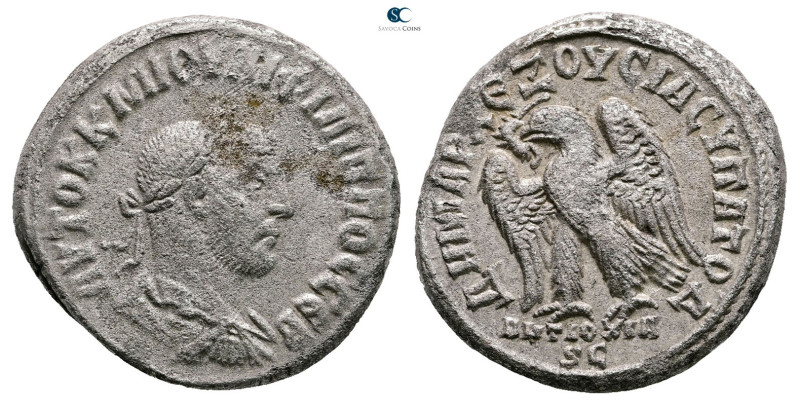 Seleucis and Pieria. Antioch. Philip I Arab AD 244-249. 
Billon-Tetradrachm

...